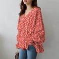 thumbnail image 4 of ZANZEA Womens Tops Shirts Cuff Puff Sleeve Korean Casual Cable Blouses, 4 of 5