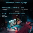 thumbnail image 2 of Laptop Asus Gaming V16 V3607VP-RP021W C7 16GB 1TB RTX 5070, 2 of 5