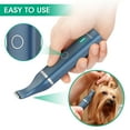 thumbnail image 3 of Oneisall N5-2 Paw Trimmer for Dogs, 2 In 1 Low Noise Dog Paw Trimmer for Grooming, Pet Hair Grooming Trimmer, Teal, 3 of 8