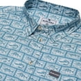 thumbnail image 5 of Burlebo Men's Performance Short Sleeve Button Up Shirt (Angler's Choice, XX-Large), 5 of 6