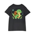 thumbnail image 4 of Mikilon Short Sleeve Shirts for Kids Size 3-13 Years Cute Graphic Print Round Neck Crop Tops/Tee, 4 of 4