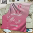 Make A Statement With Our Print Blanket Empower Women Cancer! Blanket