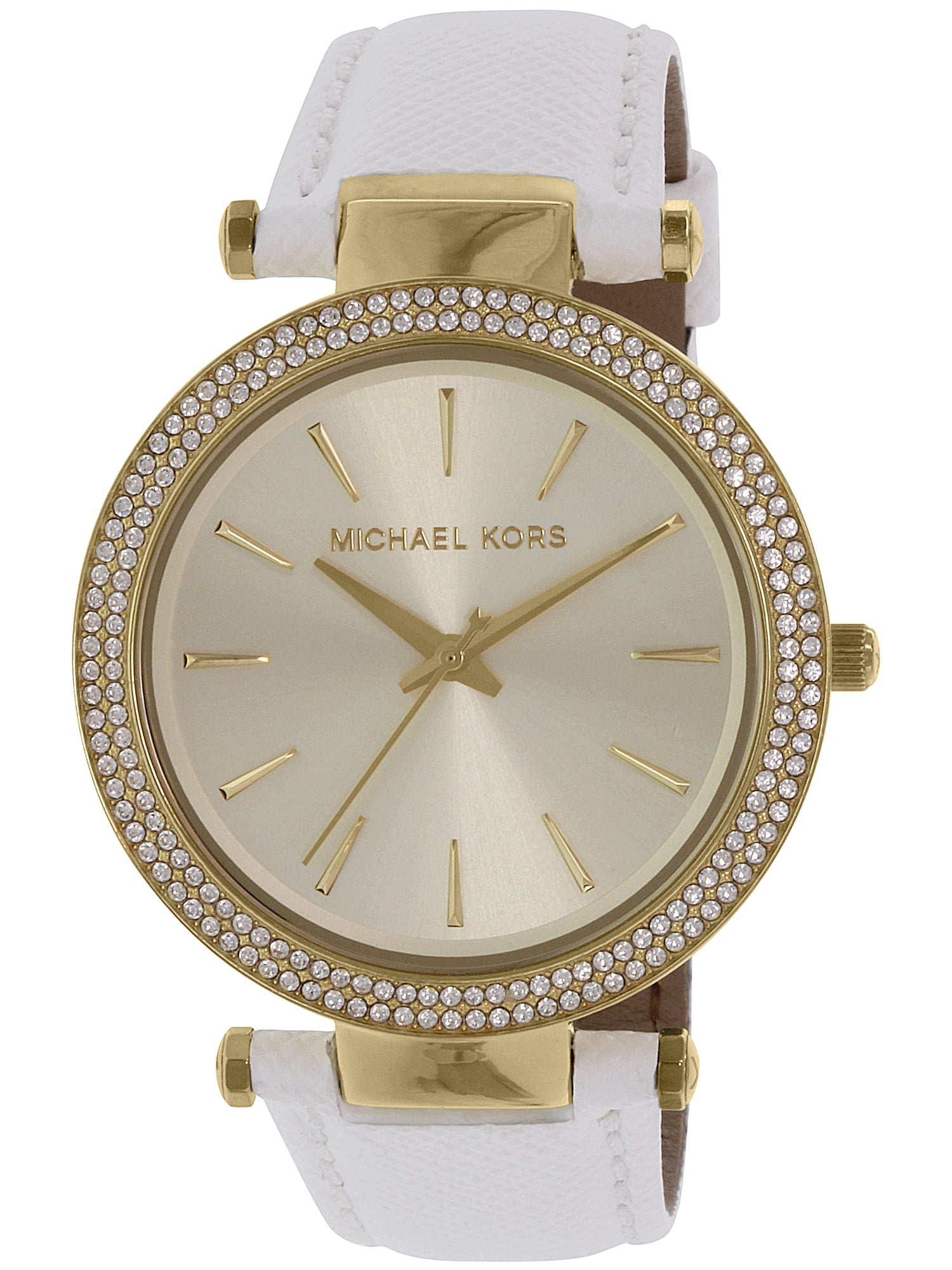 Michael Kors Women's Darci MK2391 White Stainless-Steel Quartz Fashion ...