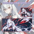 thumbnail image 6 of EISA P047S Anime Gaming Mouse Pad - Smooth Lycra Surface, Anti-Slip Rubber Base, Spill-Resistant, Durable 5mm Thick Design, 13 x 10 inches, Black, 6 of 6
