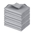 thumbnail image 2 of 9 Pack Microfiber Glass Cleaning Cloth 11.8x11.8in Polishing Cloths Glass Cleaning Towel Lint Free Cloth for Cleaning Windows, Glasses, Mirrors, Windshields, Stainless Steel, 2 of 6