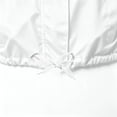thumbnail image 7 of TtopsQueen Women Stand Collar Cropped Wind Jacket, Hidden Zip Front Drawstring Hem Long Sleeve Coat with Side Slit Pockets, Lightweight Casual Daily Layering Outerwear White,M, 7 of 7