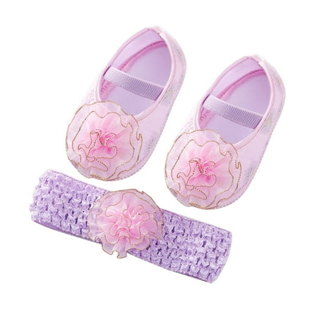 

zuwimk Toddler Shoes Baby Boys Girls Anti-Slip Sneakers Soft Ankle Boots Toddler First Walkers Newborn Crib Shoes Purple