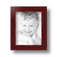 thumbnail image 2 of ArtToFrames 4" x 5" Cherry Picture Frame, 4x5 inch Red Wood Poster Frame (WOM-4213),  Pack, 2 of 6