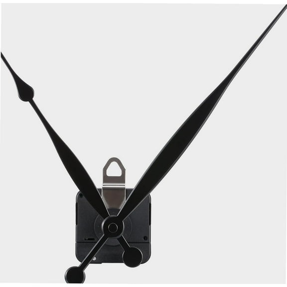 High Torque Quartz Clock Movement Replacement Parts with 208 mm/ 8.2 Inches Long Spade Hands and Hanger(15 mm/ 3/5 Inches)