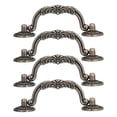 thumbnail image 1 of Wardrobe Pull, 4 Set Cabinet Handle Antique With Screw For Home For Living Room For Bedroom, 1 of 8