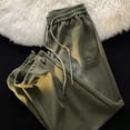 thumbnail image 1 of Pantalones deportivos retro americanos para mujer, primavera y otoño, cintura alta, pierna ancha, adelgazantes, pantalones rectos de otoño e invierno, pantalones deportivos casuales de diseño versátil, 1 of 6