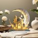 thumbnail image 2 of Billuyoard Elegante decoración de acrílica con forma de luna para el Ramadán que mejora la experiencia del ayuno Decoraciones acrílicas para Decoración del hogar SCB019, 2 of 5