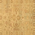 thumbnail image 1 of Ahgly Company Indoor Square Oriental Brown Traditional Area Rugs, 7' Square, 1 of 4