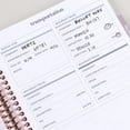 thumbnail image 3 of A5 Spiral Bound Travel Journal/Vacation Planner. Track 14 Days of Travel. 3 Tabbed Sections. 160 Pages of Thick 80 lb. Mohawk Paper. Sticker Sheet Included by Erin Condren., 3 of 4