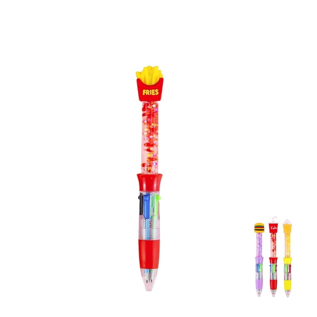 Black Ink Pens Retractable, Tyeign Cute Pens for Kids Multicolor Pens Perfect for Birthdays And Children'S Parties Delightful Multi Color Pen (One Will Be Sent Randomly)10Ml Gel Pens Retractable