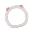 thumbnail image 3 of Funda de volante peluda genérica, protector de volante, accesorios para coche Forma D Blanco Rosa, 3 of 9