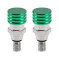 thumbnail image 1 of Tornillo de motocicleta universal M4x0.7 Unique Bargains 2pcs válvula de purga de aire de horquilla de motocross color verde, 1 of 1