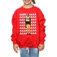 thumbnail image 4 of Elf Girls Buddy Santa Scream Sweatshirt, 4 of 6