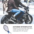 thumbnail image 4 of EeaseCA 1 Pair Motorbike Retroreflector Motorcycle Rearview Mirror Modified 360°Rotated Adjustable Rearview Mirror (Blue), 4 of 8