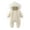 Beige, variant on UAMVSH Baby Clothes Infant Boys Girls Zip Up Snowsuit Newborn Long Sleeve Hooded Jumpsuit Soft Cotton Warm Romper for Winter