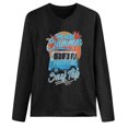 thumbnail image 3 of Blusa de manga larga con cuello redondo suelta informal con estampado de coche para mujer Fridja  hj2486, 3 of 5