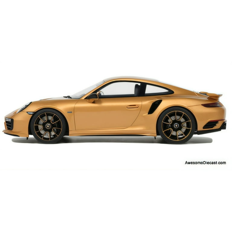 GT Spirit Porsche 911 991.2 Turbo S Coupe Gold 1:18 Resin
