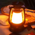 thumbnail image 3 of Splihome Camping Lantern Led Retro Plastic Hanging Lantern Chargeable Camping Lights Bronze, 3 of 9
