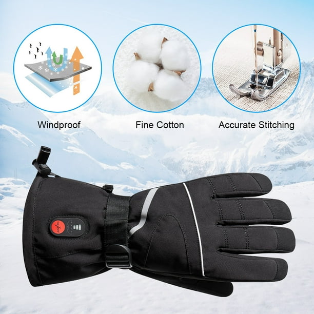 Gants Chauffants Rechargeables – Chauds, Tactiles Et Imperméables Pour L’hiver !