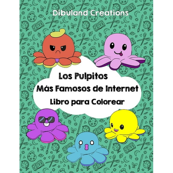 Los Pulpitos MÃ¡s Famosos de Internet: libro para colorear animales y animales marinos para niÃ±os y niÃ±as de 3 a 10 aÃ±os , (Paperback)