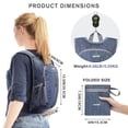 thumbnail image 2 of Mochila de Senderismo G4Free 10L Ligera, Plegable e Impermeable, 2 of 7