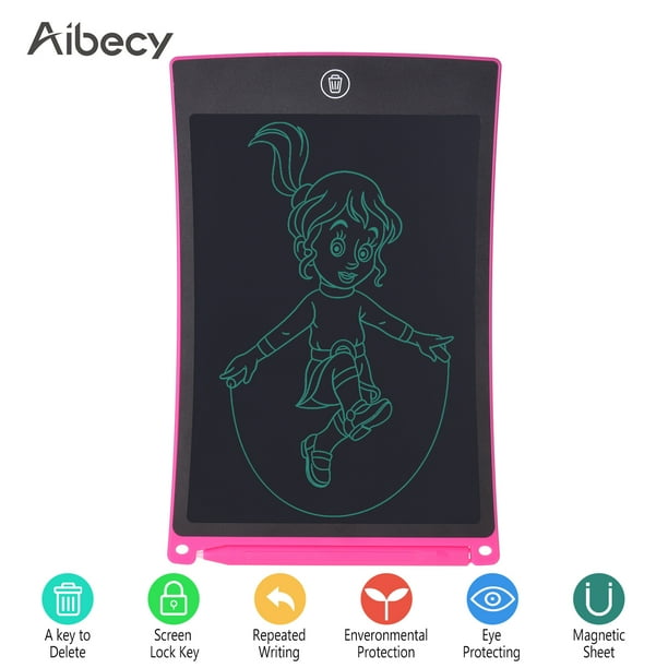 Aibecy 8.5 Inch LCD Writing Tablet Portable Reusable Electronic Digital Drawing Board Graphics