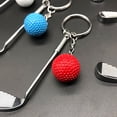 thumbnail image 4 of Lightweight Golf Ball Pendant Keychain Fashion Split Keyring for Sport Lovers, 4 of 7
