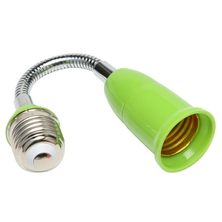 

Kotyreds 15pcs E27 LED Light Bulb Holder Universal Flexible Extension Lamp Socket (Green)
