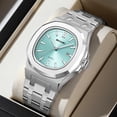 thumbnail image 2 of SKMEI Men Watch Quartz Mens Business Watch Luxury Easy to Read Date Waterproof Wrist Stainless Steel Watches for Men, 2 of 4