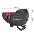 thumbnail image 5 of Bolsa impermeable para bicicleta, compartimento para teléfono móvil y accesorios, cubierta táctil ultrasensible, ranura para auriculares, resistente al agua, compatibilidad universal, fácil, 5 of 5