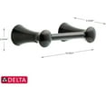 thumbnail image 4 of Delta Lahara Venetian Bronze Wall Mount Toilet Paper Holder, 4 of 4
