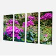 thumbnail image 2 of Theme With Pink Flowers and Green - Floral Art Canvas Print, 2 of 3