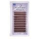 thumbnail image 1 of PRAECLARUS Café Color 3D W Forma Extensiones De Pestañas Premium Volumen Ventiladores Prefabricados En De Falso LasheThickness 0.07mm Tejido A Mano Natural Suave Visón Piel 3D Trébol Lash De, 1 of 4