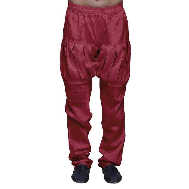 Atasi Mens Adjustable Elastic Ethnic Bottom Pant Readymade Santoon Pajama