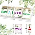 thumbnail image 3 of Perpetual Calendar Flip Desktop Boho Calendar with Day Date Month and Note for Office Plan Schedule Classroom Supply Home Kitchen Decor 8 x 2.7 Inches, 3 of 9