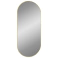 thumbnail image 5 of vidaXL Wall Mirror Decorative Hanging Make up Vanity Mirror for Bathroom Oval, 5 of 51