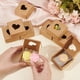 thumbnail image 3 of 30 cajas de regalo de papel kraft con forma de corazón, cajas plegables para galletas con temática de amor, cajas visibles para postres, jabones y otros artículos., 3 of 6
