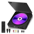 thumbnail image 2 of Mini CD Player Home DVD/VCD Hd Video Dvd Player Hifi Stereo Speakers 1080P Multi-functional Portable Dvd Player For TV Projector ,Swivel Screen, 2 of 7