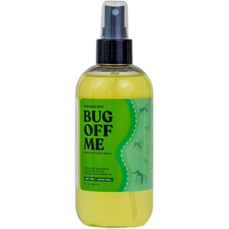 Bug Off Me - Mosquito and Insect Repelling Body Spray Infused with Lemon Eucalyptus, Citronella, Rosemary & Lemongrass 8 Fl Oz (Pack of 1)