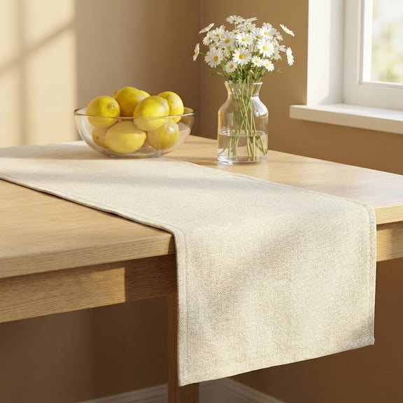 Unique Bargains Birthday Decorations Washable Kitchen Runner Beige 11.8x55.1in