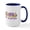 White/Navy Inside, variant on CafePress - Happy Easter Mugs - 15 oz Ceramic Large White Nolvety Mug