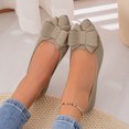 thumbnail image 6 of Women's Pointed Toe Flat Shoes Elegant Bow Knot Ballet Flats for Ladies Comfortable Slip-On Loafers, 41, 6 of 7