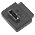 thumbnail image 4 of Adaptador de panel frontal USB 90° ABS amplia aplicabilidad USB3.0 20 pines a TIPO adaptador de encabezado E para placa base, 4 of 8