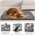 thumbnail image 6 of Noahas Indoor Door Mat Entryway Rug Traps Mud and Water, Chenille Doormat for Muddy Shoes and Dog Paws, Machine Washable Doormat, Front Door Mat, Busy Area Dog Rugs for Floors, Entrance, 24x36 Grey, 6 of 8