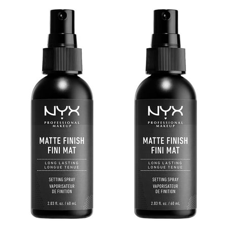 NYX Professional Makeup Makeup Setting Spray, Matte (2 Pack)